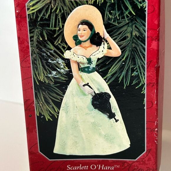 Hallmark Gone with the Wind Scarlett O'Hara Ornament vintage 1998 New - Picture 4 of 4